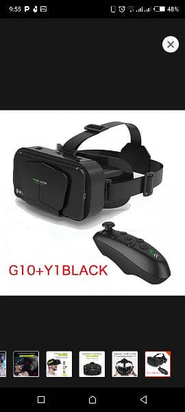 cool VR headset with game controller 4