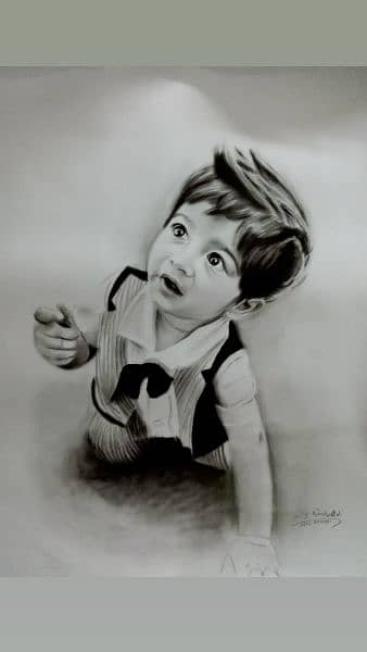 Traditional Portrait Drawings Gifts of your Loved ones 2