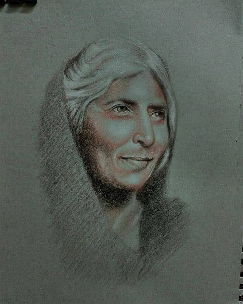 Traditional Portrait Drawings Gifts of your Loved ones 4