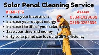 solar penal cleaning & service