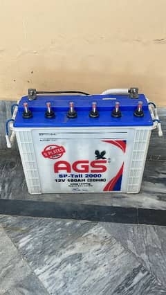 AGS 180AH Tall Tubular Battery