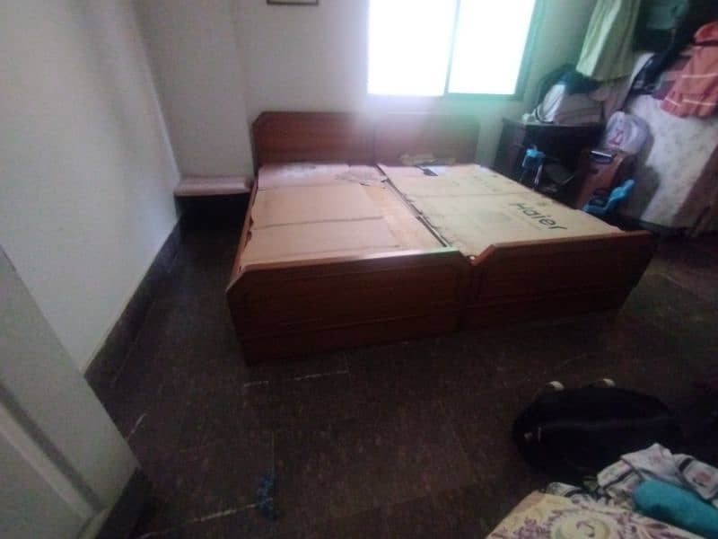 Bed Set with large Closet for Sale 3