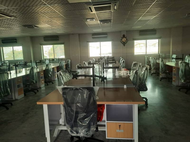 4000/8000 Sqft Fully Furnished Office Available for Rent In I. 9 Very Suitable For NGOs, IT, Telecom, Software Companies And Multinational Companies Offices. 14