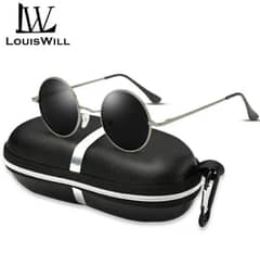 LouisWill Sunglasses For Men Black UV400 Polarized