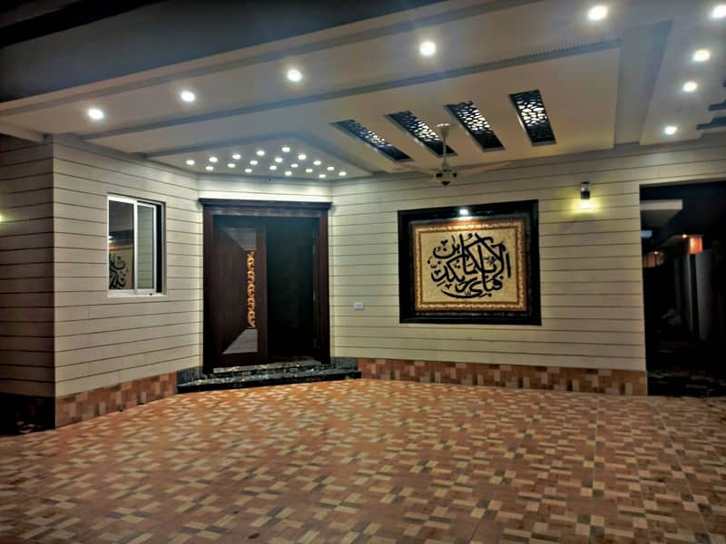 WAPDA TOWN PHASE 1 BRAND NEW ONE KANAL DOUBLE STORIES BEAUTIFUL HOUSE FOR SALE IDEAL LOCATION 18