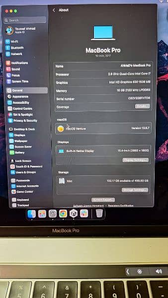 MacBook Pro 2017 4