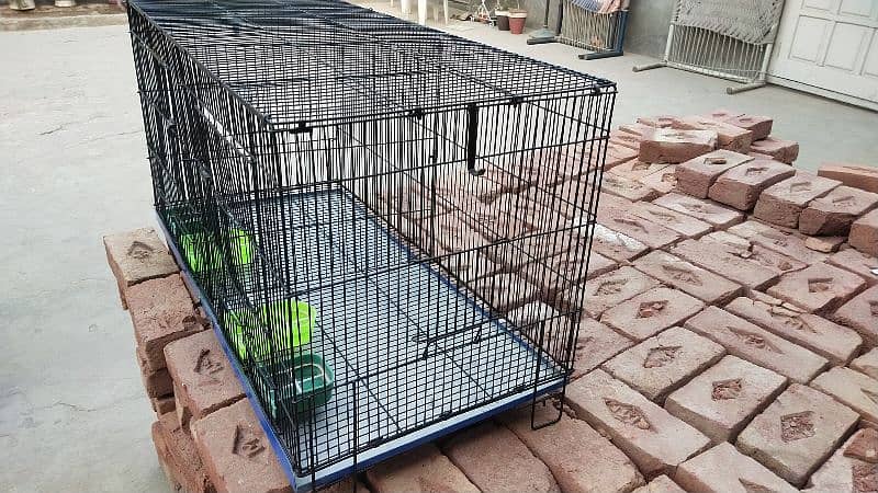 Birds cage, feeding pots and other accessories for sale 1