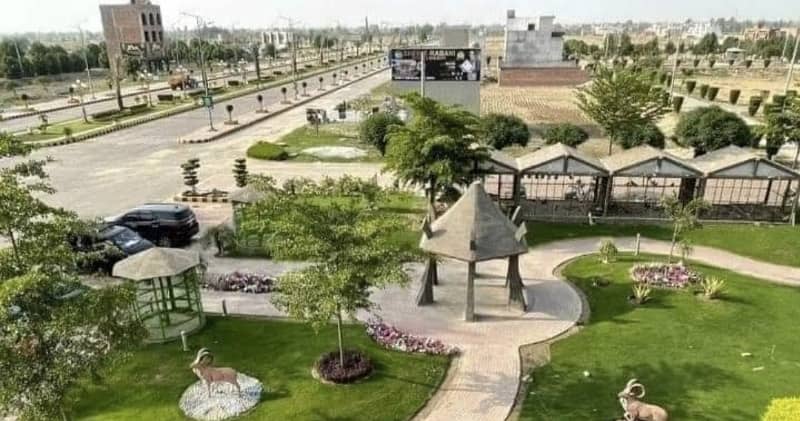 5 Marla Plot only 470000 in Safari Garden Housing Society Lahore 2