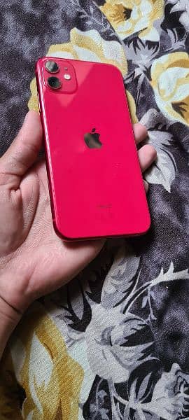 Iphone 11 ( 64GB )  All okay Non PTA All SimWorking Life time. 1