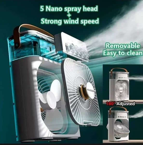 Portable 3 in 1 Air conditioner household small air Fan 3