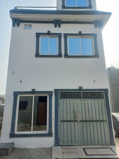 3 Marla Brand New Corner House For Sale In Rehmat Park Lahore