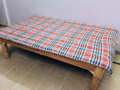 Wooden Chauki Bed 0