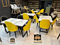 4 person restaurant set / dining table & chair / coffee chair / sofa