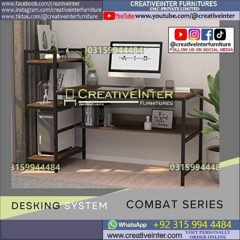 gaming Office desk computer work table desgn furniture sofa chair rack 1
