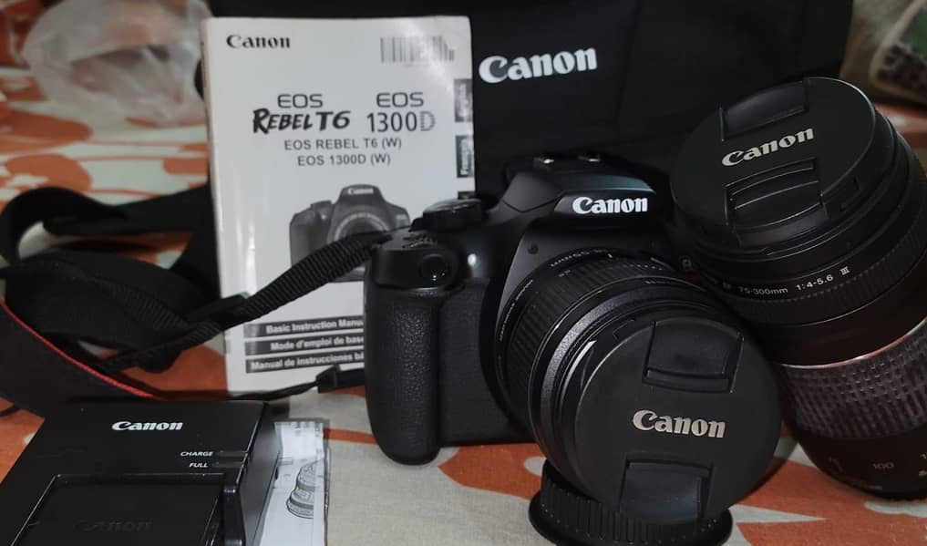 URGENT SALE_The Canon EOS Rebel T6_Gifted from USA 1