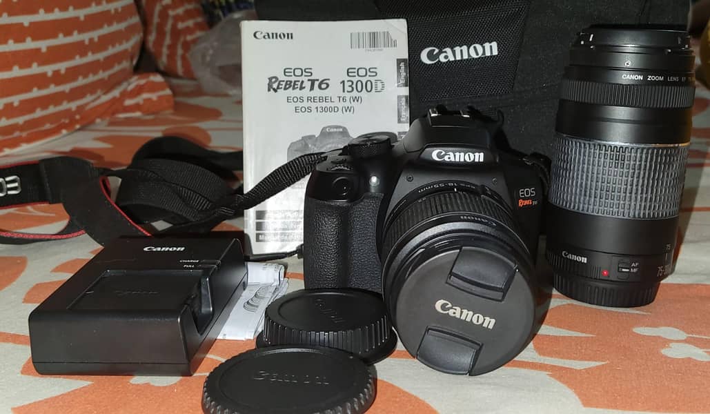 URGENT SALE_The Canon EOS Rebel T6_Gifted from USA 2