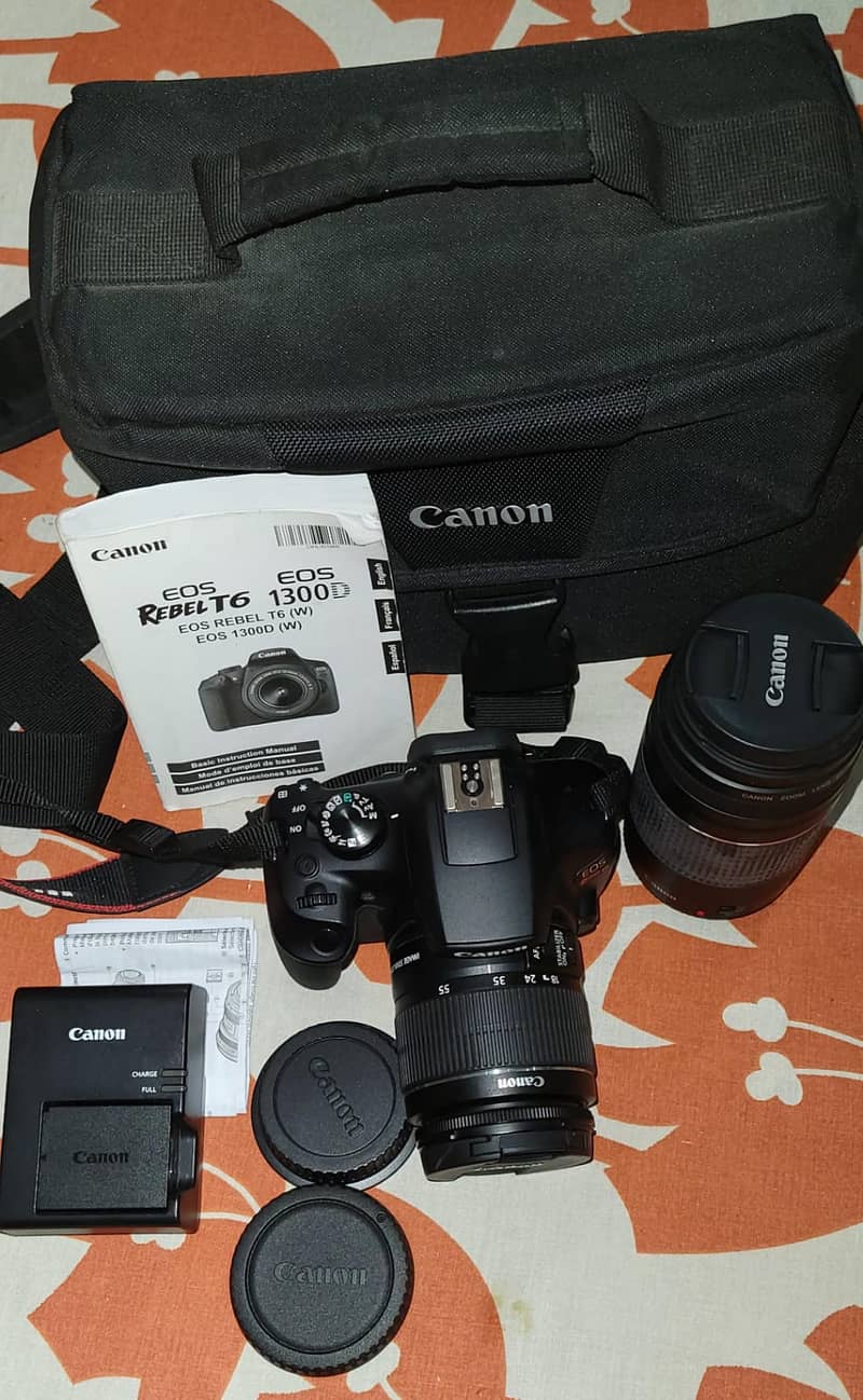 URGENT SALE_The Canon EOS Rebel T6_Gifted from USA 3
