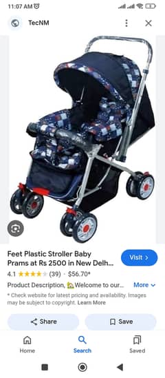 Stroller,belkul new han,1 month use kya ha