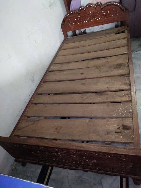 double beds pure wooden 3