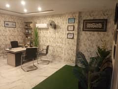 Furnished 8 Marla Basement Office for Rent in Sector C Ideal for IT Companies 0