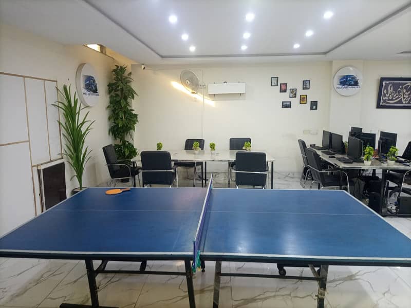 Furnished 8 Marla Basement Office for Rent in Sector C Ideal for IT Companies 4
