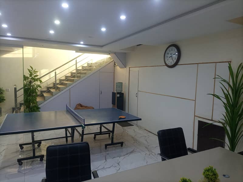 Furnished 8 Marla Basement Office for Rent in Sector C Ideal for IT Companies 5