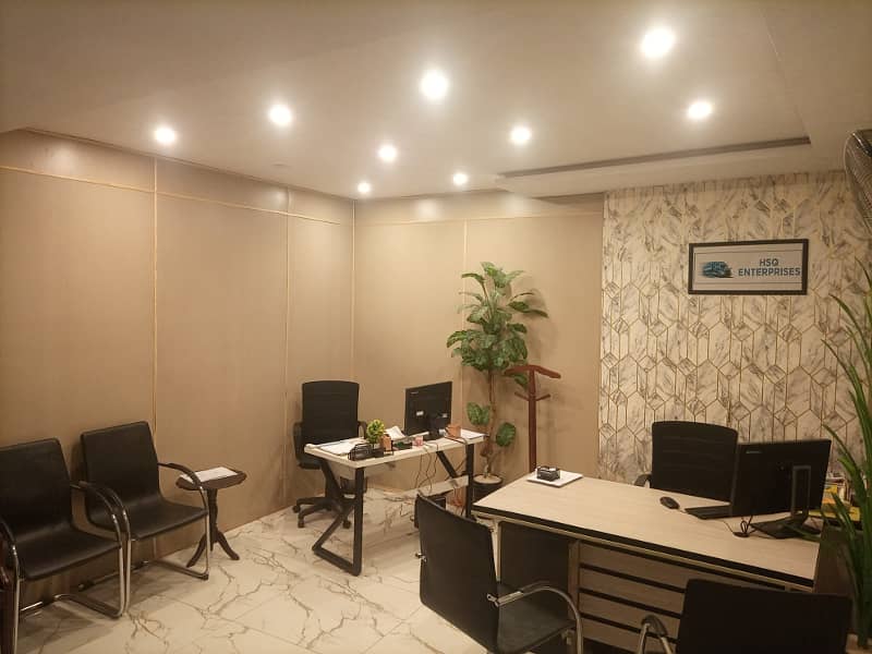 Furnished 8 Marla Basement Office for Rent in Sector C Ideal for IT Companies 6