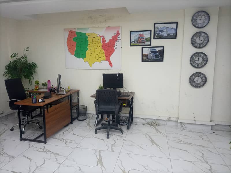 Furnished 8 Marla Basement Office for Rent in Sector C Ideal for IT Companies 8