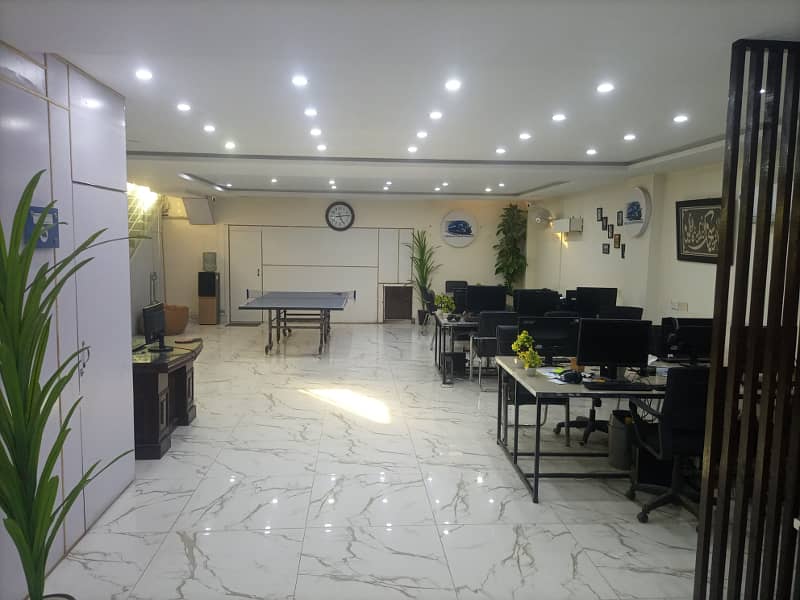 Furnished 8 Marla Basement Office for Rent in Sector C Ideal for IT Companies 9