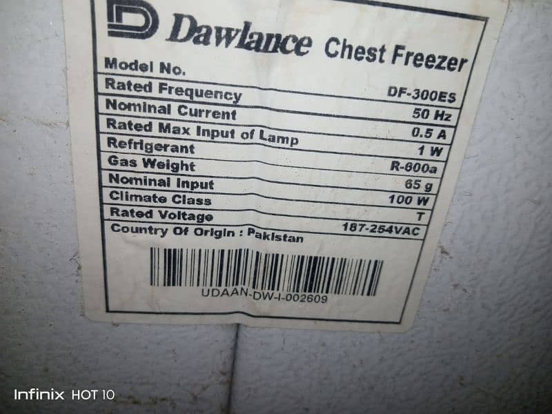 Dawalnce Deep frezer with warranty 7