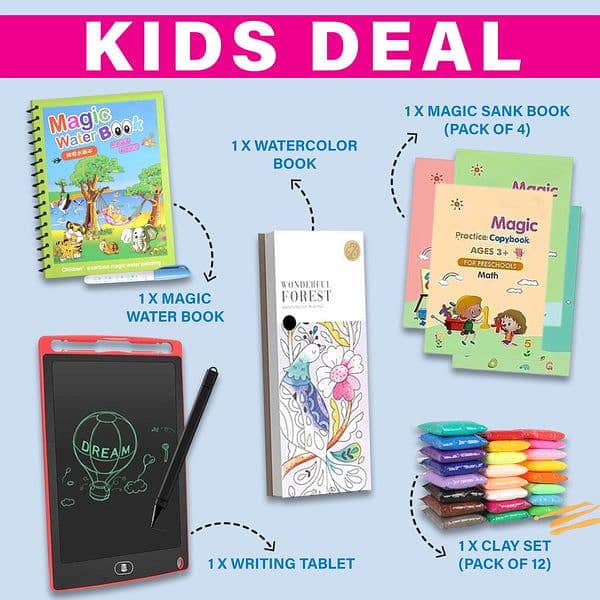 Kids Mega Deal with 5 Amazing Products 0