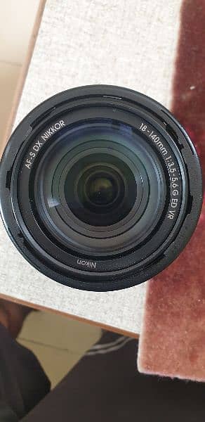 Nikon lense 18/140 mm brand new urgent sale 1