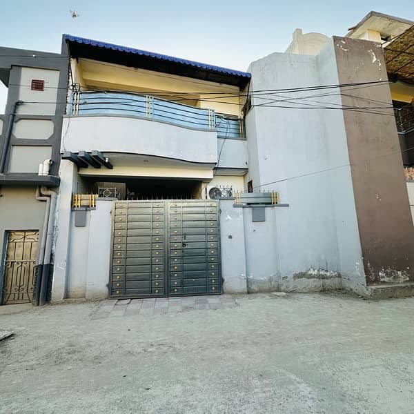 5 marla house for sale in Armour colony no 2, Hakimabad. 1.5 story. 1