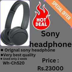 Sony headphone Wh-CH520