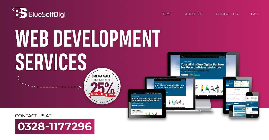 Web Development, Mobile app Development, Web Design, Digital Marketing 0