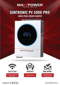 Max Power Suntronic Pro 4KW (PV5000) & 6KW (PV7000)