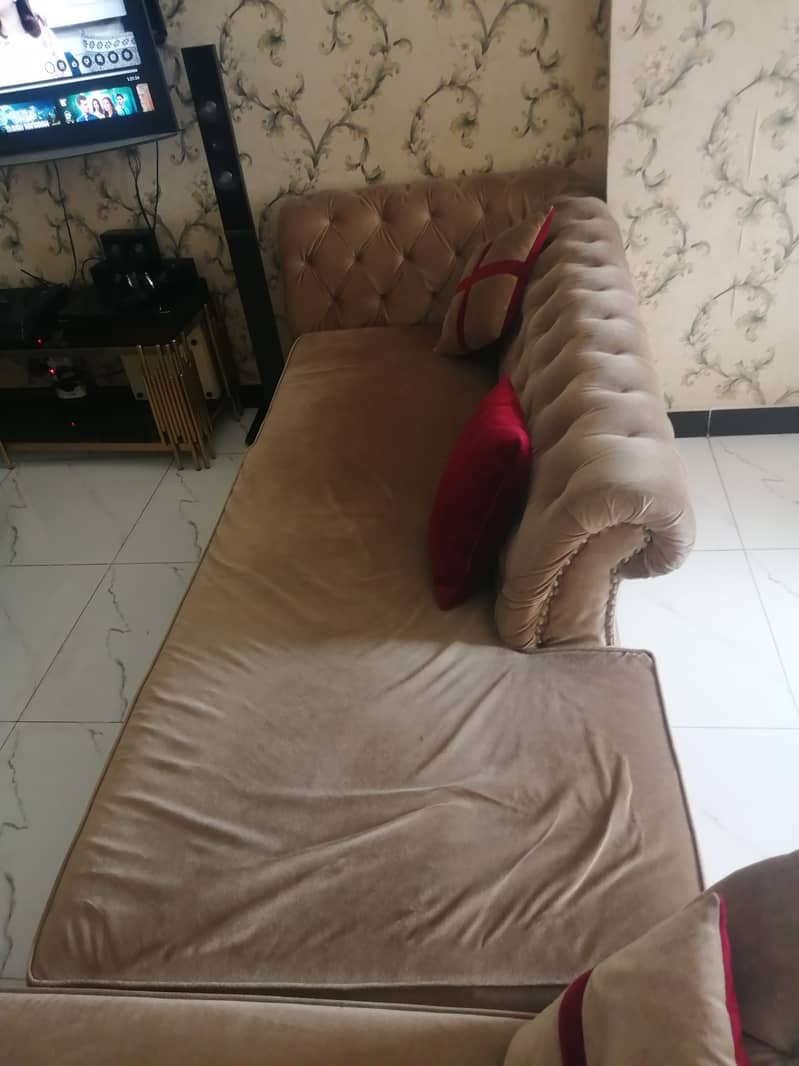 L shaped sofa set 3