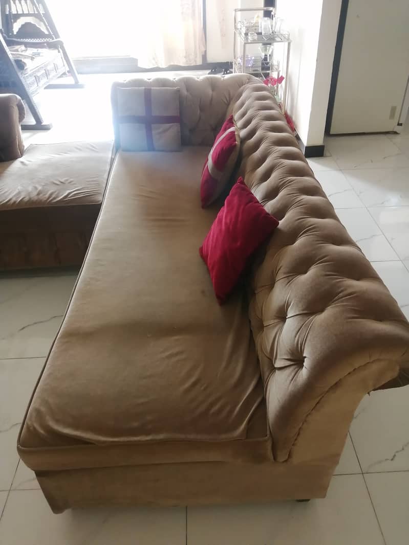 L shaped sofa set 5