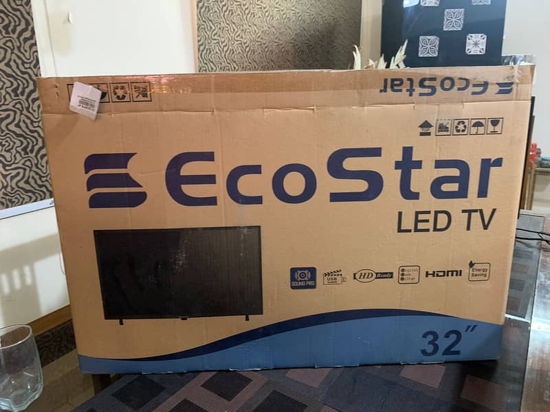 EcoStar 32' inch LED TV with 1 year warranty 4