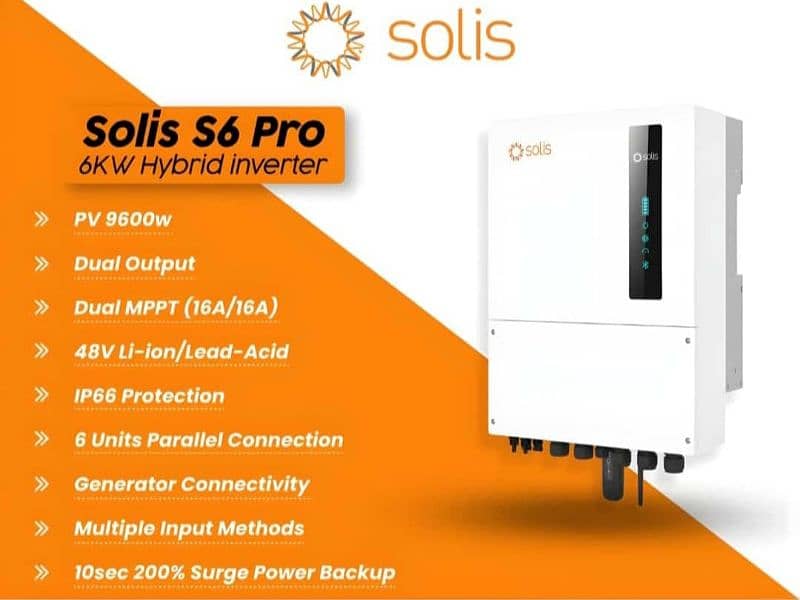 Solis ongrid or hybrid ip66 S5 or S6 2