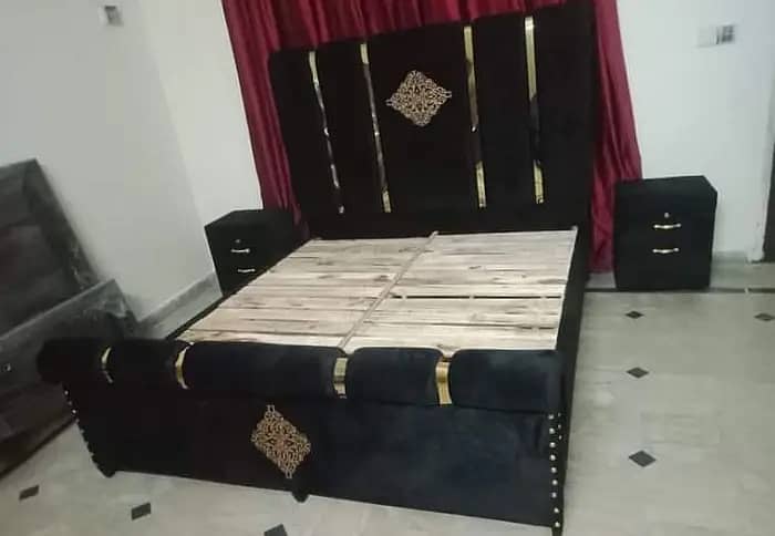 bed  bed set king size bed double bed Poshish bed furniture 1