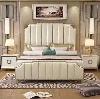 bed  bed set king size bed double bed Poshish bed furniture 2