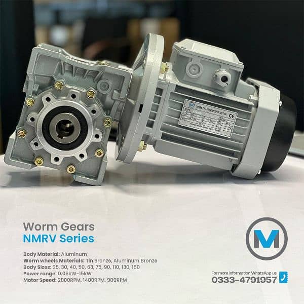 Gear Motors Stock For Sale | VFD's | Reduction Motors | Cables Stock 12