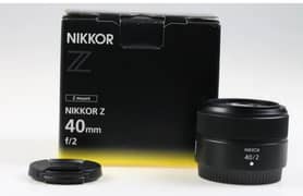 Nikon z mount 40mm f2