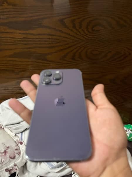 iphone 14 pro max, D-purple, 256 GB non pta 3