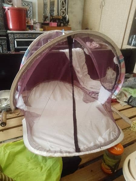 used but new n good condition mosquito baby net 1