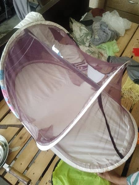 used but new n good condition mosquito baby net 2