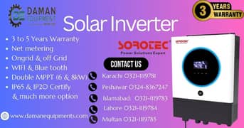 Sorotech Hybrid Solar Inverter REVO VM IV PRO T + WIFI 4kW