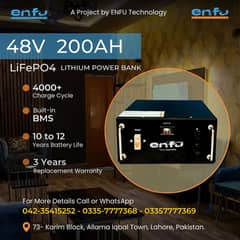 Battery Lithium Ion Battery 48V