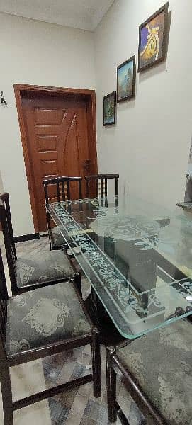 Dining table 6 seater| Dining Table with Dining Chairs| 6 seats 1